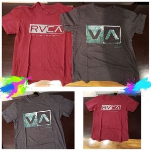 2 RVCA Tshirts for boys